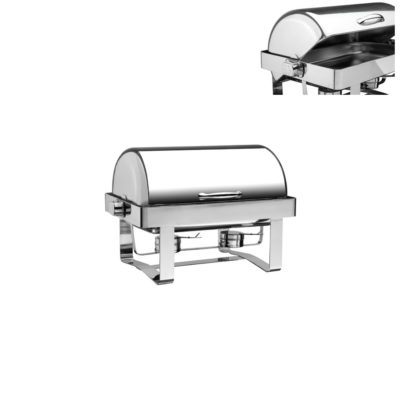 CHAFING PLATO ROLTOP 180º, S/S (045F.0526B.16)