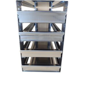 RACK EXTRAIBLE 16 (4x4) CAJAS DE 50