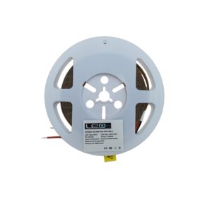 TIRA LED 3528 9,6w. 24v CARNE IP54  5mts