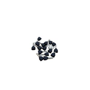 PUNTERA HUECA PREAISLADA2x1,5 NEGRA