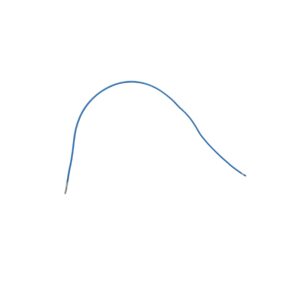 CABLE  P45 AZUL 500+DESFORRADO